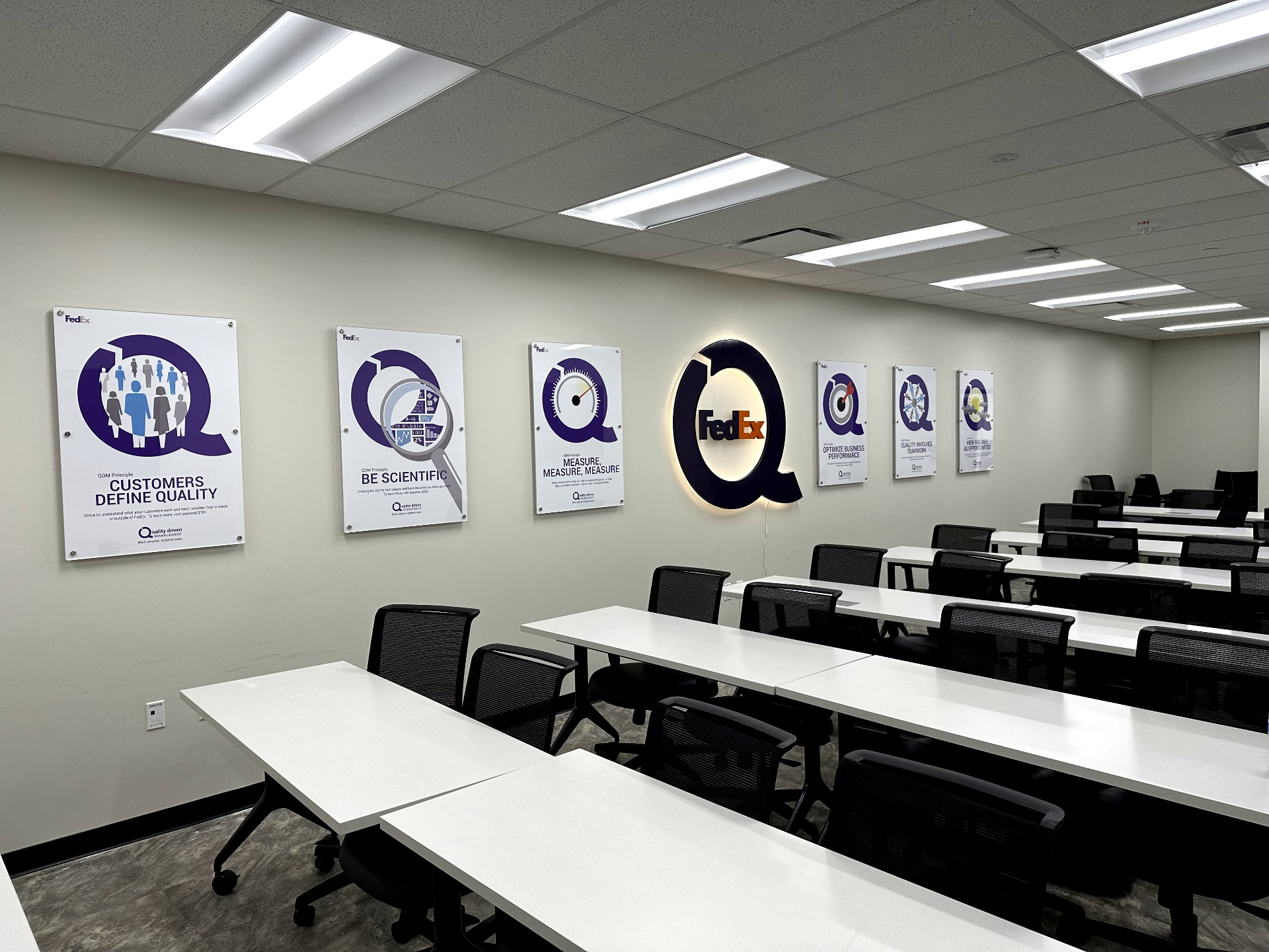 Fedex Qdm Graphics FEDEX PROJECT Project | PopSignDesign